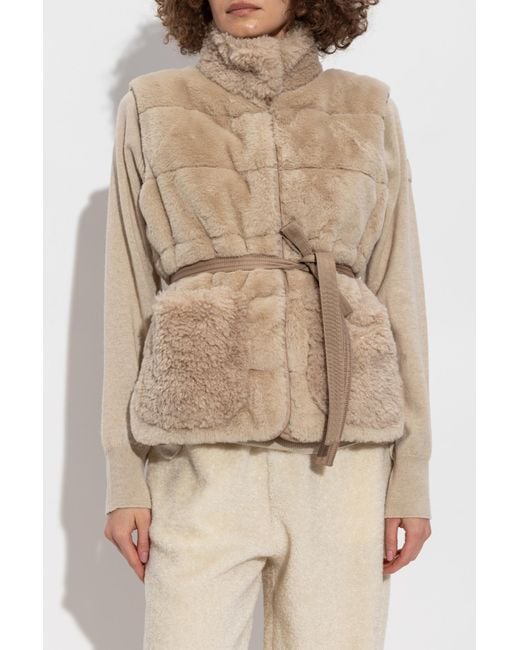 Moncler Natural "Joui" Vest