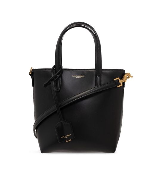 Saint Laurent Black ‘Toy Mini’ Shopper Bag