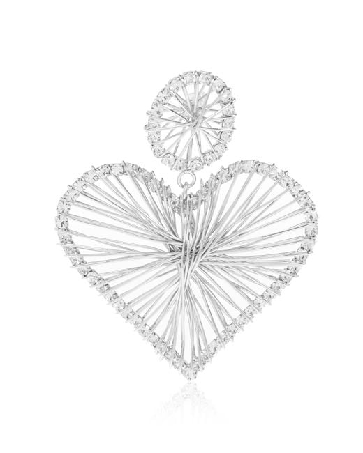 Isabel Marant White Earrings With Pendant