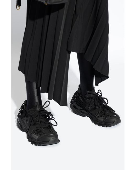 Balenciaga 'Track' Sneakers in Black | Lyst
