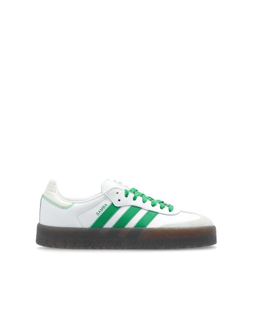 Adidas Originals Green ‘Sambae’ Sports Shoes