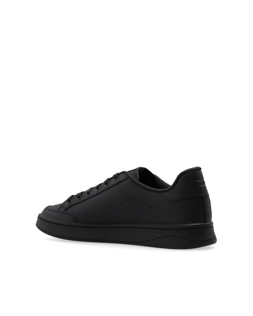 DIESEL Black Trainers for men