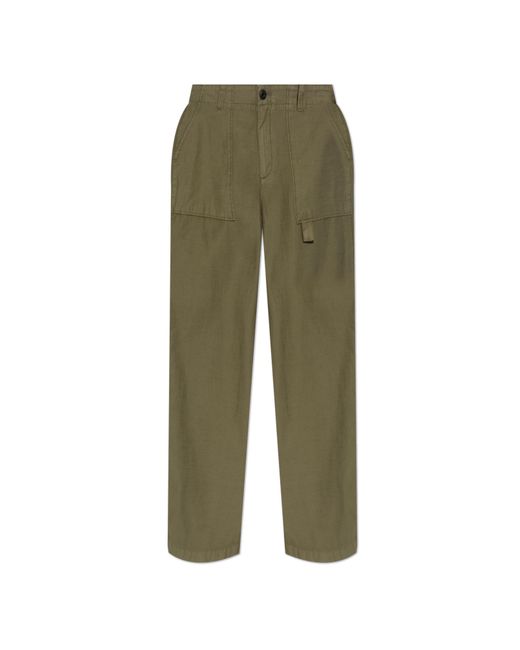 AllSaints Green Trousers Talbot for men