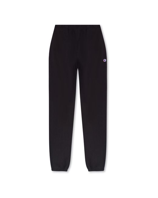 Champion Sweatpants With Logo in Blue for Men | Lyst UK
