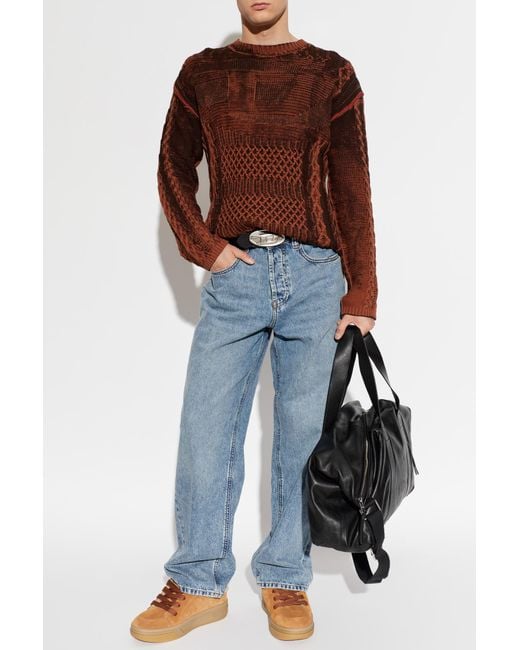 DIESEL Brown Sweater 'K-Mione' for men