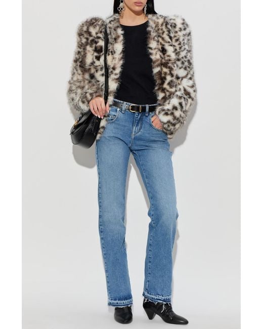 Isabel Marant Blue T-Shirt 'Maeliss'