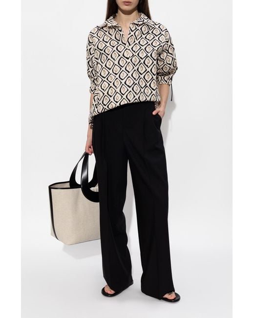 Max Mara White Polo 'Ecru'