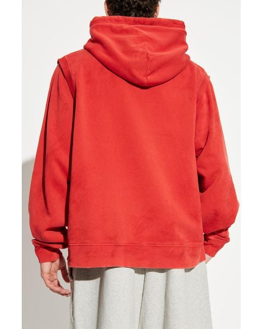 DSquared² Red Hoodies for men