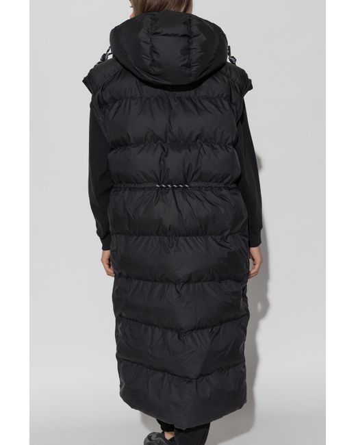 Adidas By Stella McCartney Black Quilted Coat