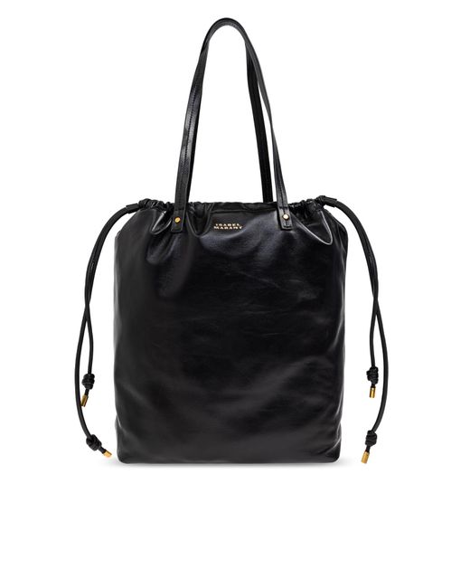 Isabel Marant Black Shopper Bag "Silven"