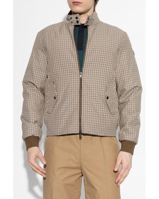 Moncler Brown Reversible Down Jacket "Almogordo" for men
