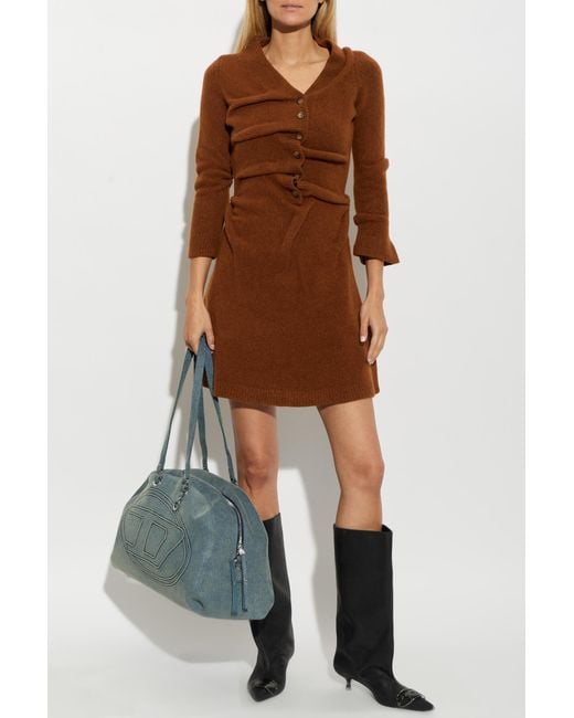 DIESEL Brown Dress 'M-Anita'