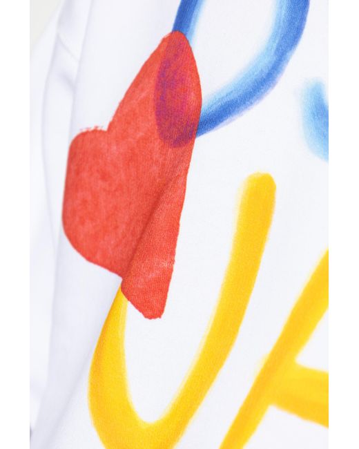 DSquared² White Sweatshirt Capsule `summer Lovers`, for men