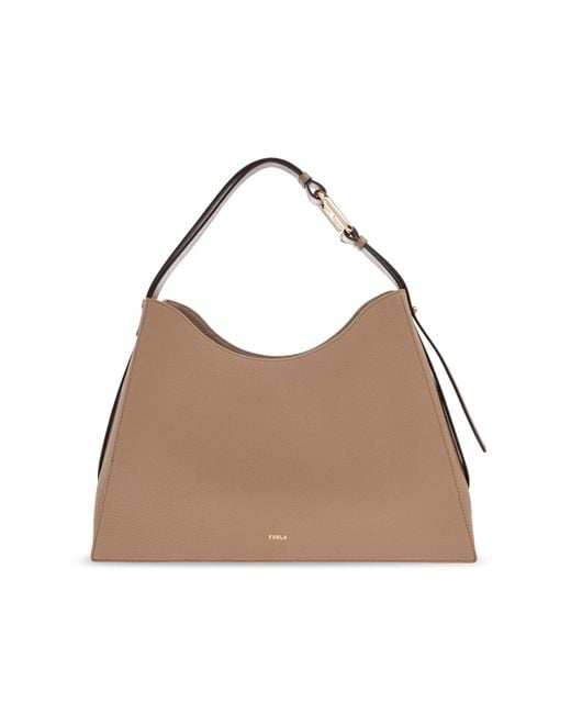 Furla Brown 'Nuvola' Hobo-Type Bag