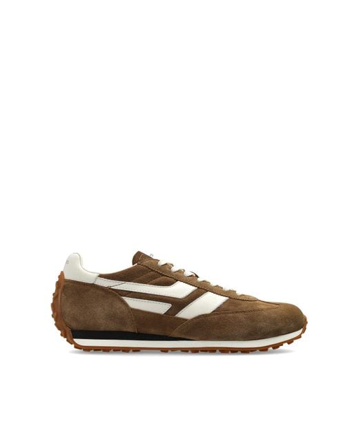 Tom Ford Brown Suede Sports Shoes for men