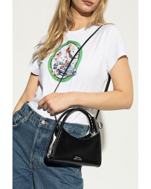 Marc Jacobs Black Handbag `the Glam`,