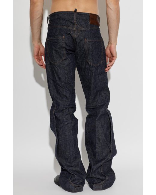 DSquared² Blue "Ski" Jeans for men