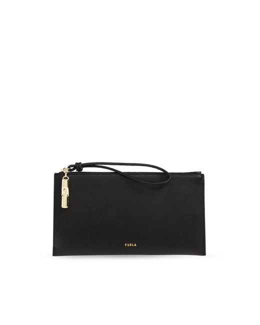Furla Black "Iride Medium" Bag