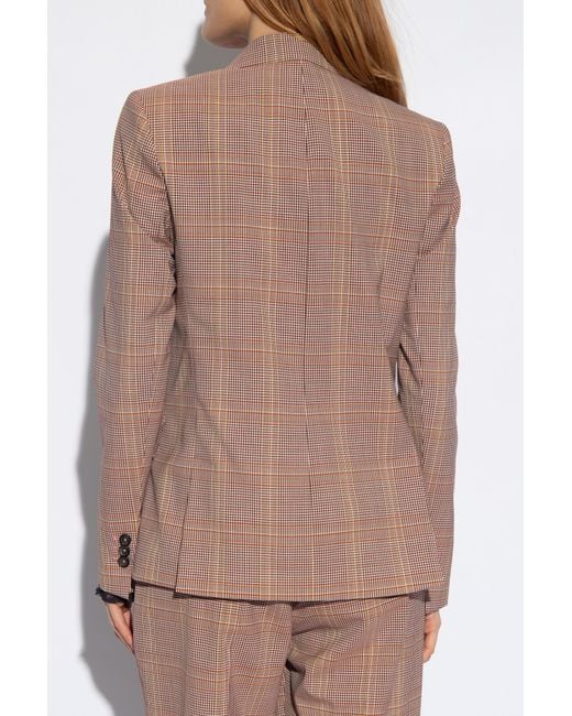 PS by Paul Smith Natural Checked Blazer,