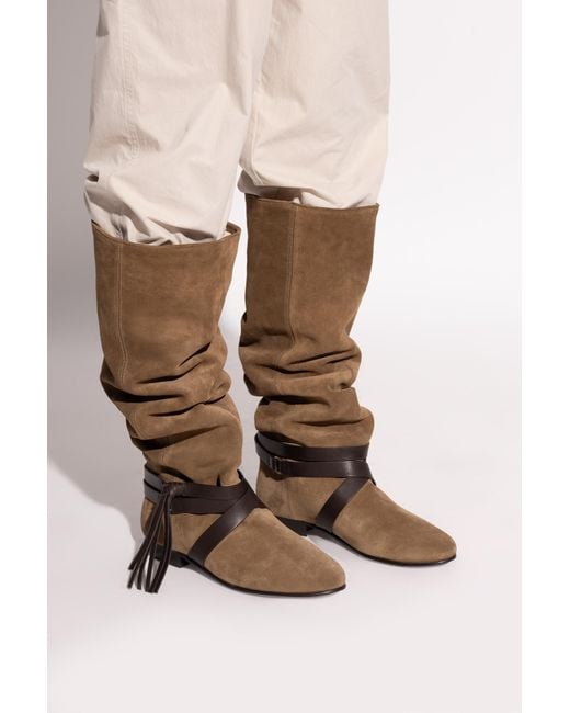 Isabel Marant Brown "Silmon" Boots
