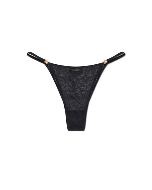 DSquared² Black Transparent Panties