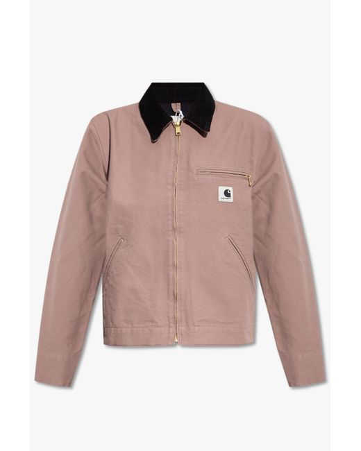 Carhartt WIP Pink Jacket With Logo