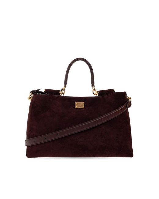 Dolce & Gabbana Red "Vittoria Medium" Bag