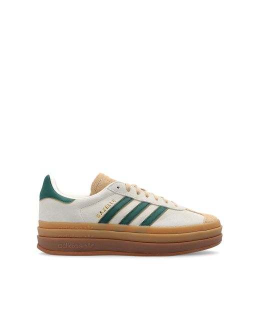 Adidas Originals Green 'gazelle Bold W' Sneakers