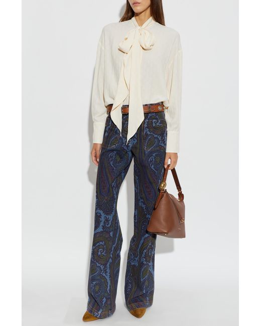 Etro Blue Jeans Trousers