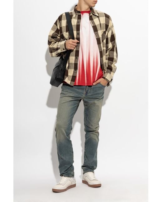 DIESEL Red T-Shirt 'T-Boxt-Aa1' for men