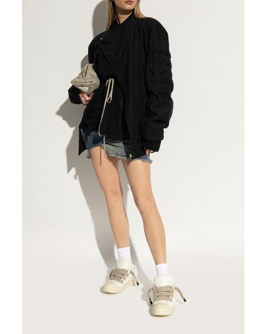 Rick Owens Natural Jumbolace Low Sneaks Sports Shoes