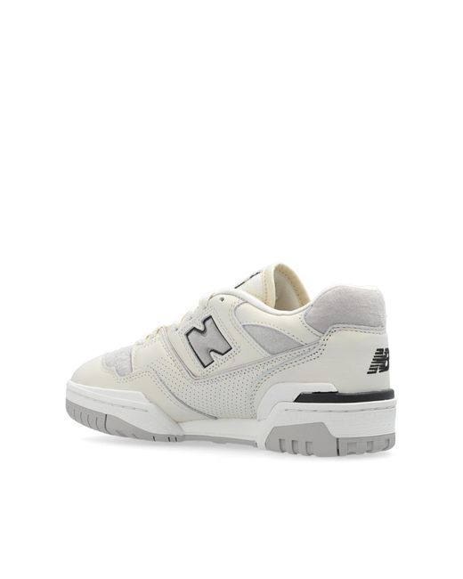 New Balance White Sports Shoes '550',