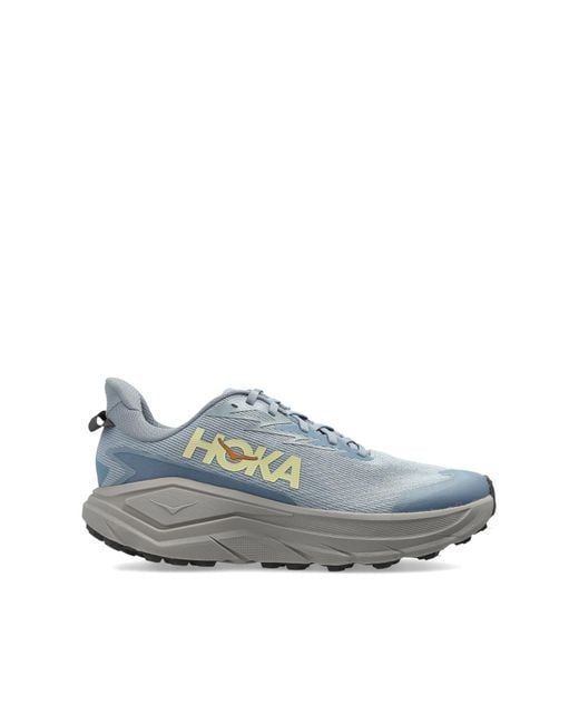 Hoka One One Gray 'Challenger Gtx' Sports Shoes for men