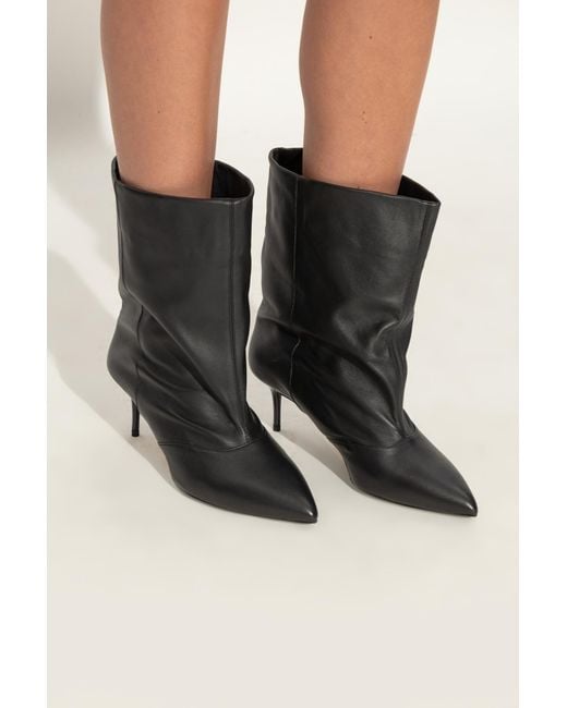 IRO Black Heeled Ankle Boots 'Loly'