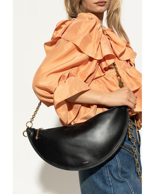 Chloé Black Shoulder Bag 'Icons'