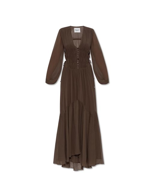 Isabel Marant Brown 'Dress "Briane"