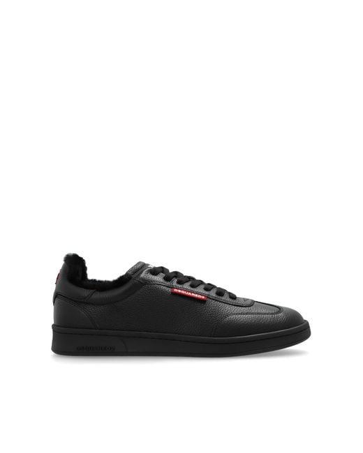 DSquared² Black Sneakers Boxer for men