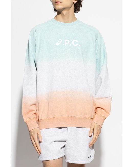 A.P.C. Blue X Asics for men
