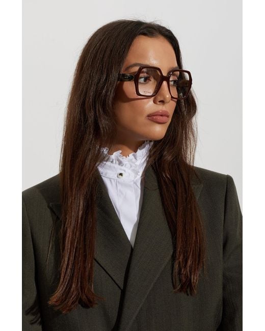 Etro Brown Corrective Glasses
