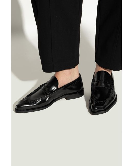 Vivienne Westwood Black "Coin" Loafers Shoes