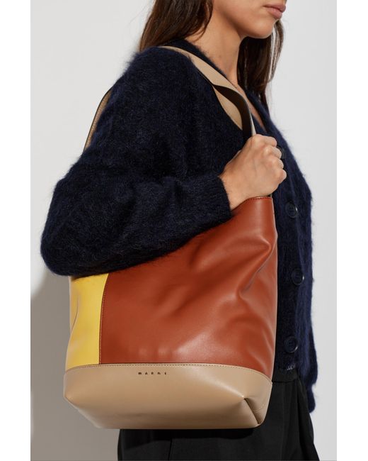 Marni Orange Pod 2.0 Bag