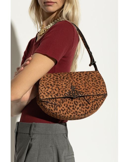 Vivienne Westwood Brown Shoulder Bag 'Sadie'