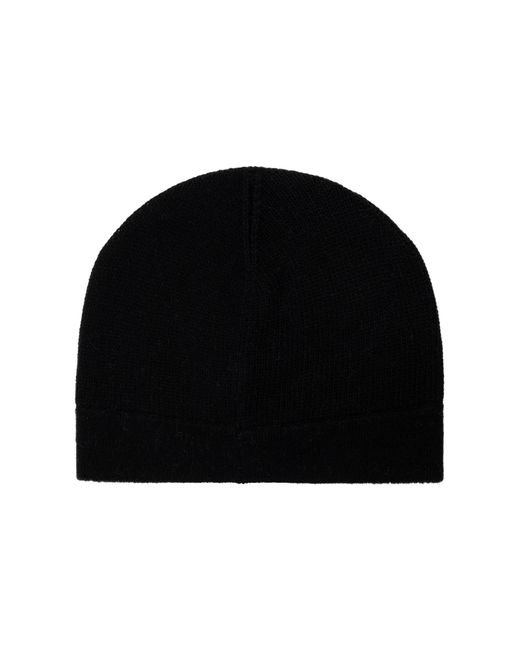 Moschino Black Cap With Logo