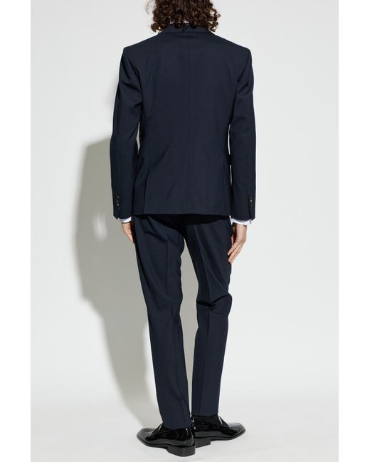 DSquared² Blue Wool Suit for men