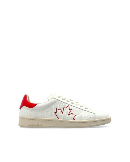 DSquared² White Sneakers Boxer for men