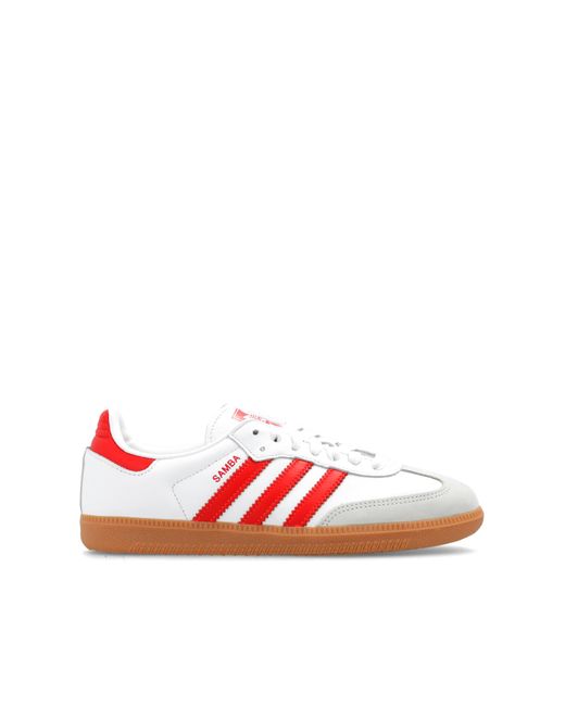 adidas Originals 'samba Og W' Sneakers, in Red | Lyst