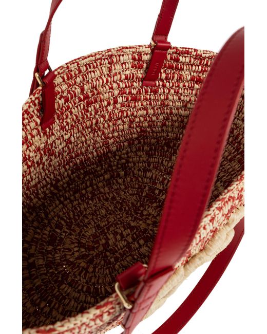 Loewe Red "Eclipse Medium" Bag