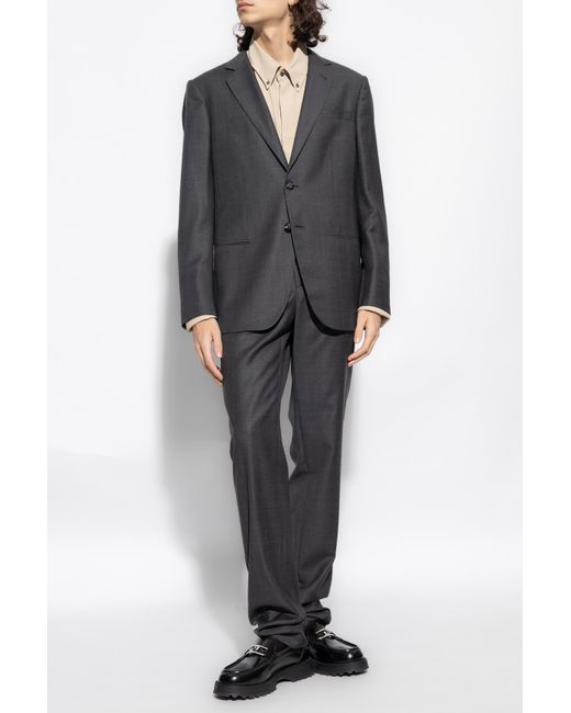 Armani grey suit online