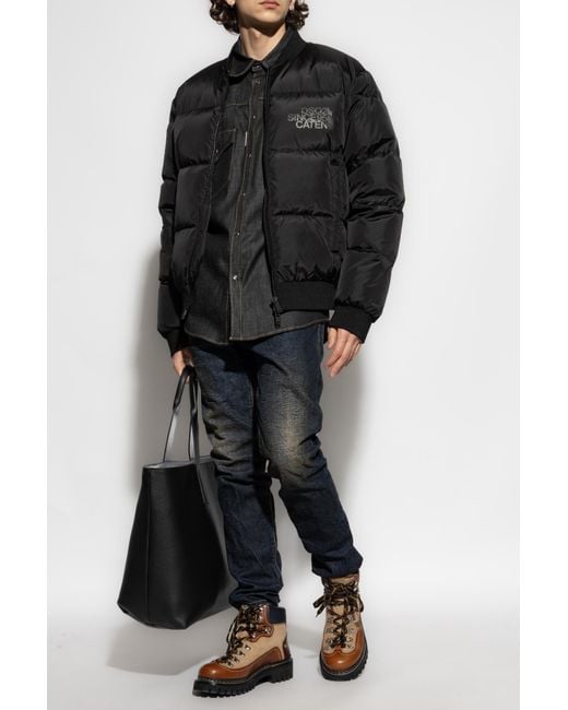 DSquared² Black Down Jacket for men