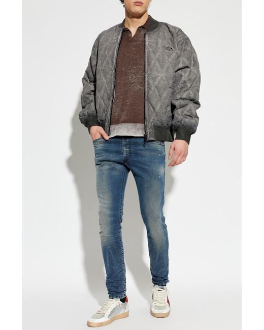 DIESEL Blue 'E-Krooley Jogg' Jeans for men